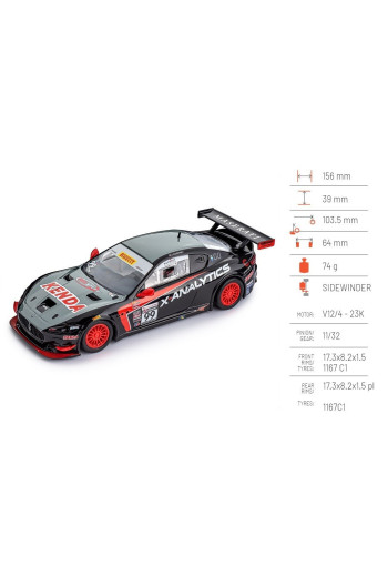Maserati GT4 Road America Slot.it Slot