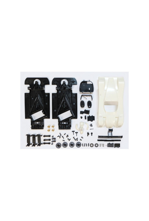 Sloting Plus SP001011 Kit Reynard 2KQ Carrocería y Chasis Blanco - Slot Evo Sloting Plus SP001011 Kit Reynard 2KQ Carrocería y Chasis Blanco - Slot Evo