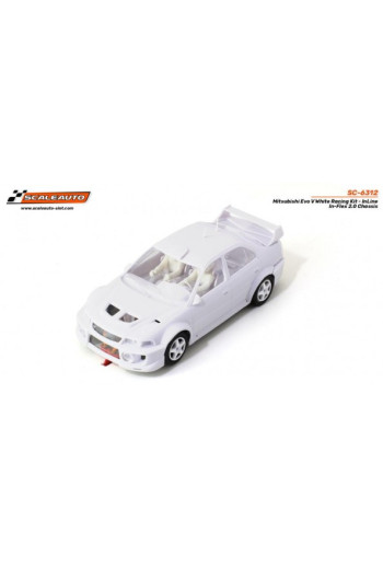 Scaleauto SC-6312 Mitsubishi Evo V Kit Blanco - Slot Evo