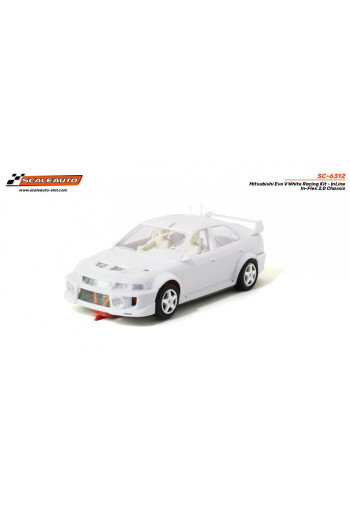 Scaleauto SC-6312 Mitsubishi Evo V Kit Blanco - Slot Evo