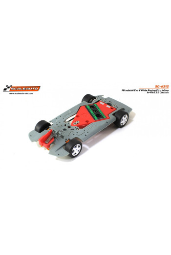 Scaleauto SC-6312 Mitsubishi Evo V Kit Blanco - Slot Evo