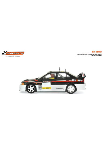 Mitsubishi Evo VI Cup Negro R-Version - Scaleauto Slot Maxi