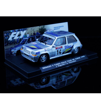 Renault 5 GT Turbo Rally Tour de Corse 1990 Fly Slot Car
