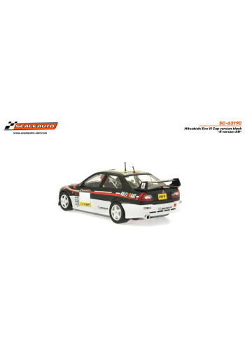 Mitsubishi Evo VI Cup Negro R-Version - Scaleauto Slot Maxi