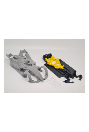 Kit Formula E Lexan CC Slot CC-0001 Carrocería y Chasis Personalizable