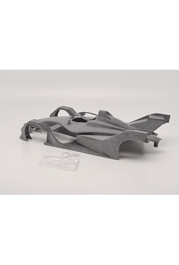 Kit Formula E Lexan CC Slot CC-0001 Carrocería y Chasis Personalizable