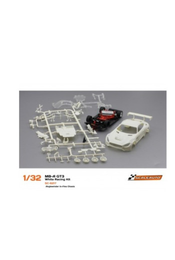 Mercedes AMG GT3 Blanco Scaleauto SC-6217 Slot Personalizable