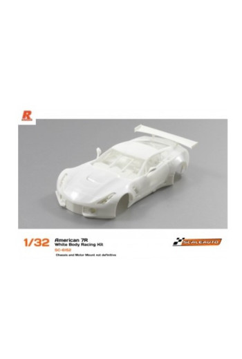 A7R GT3 Blanco Anglewinder Scaleauto SC-6152 Slot Racing Pro