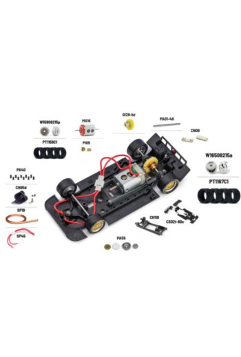 Porsche 956 KH n14 Kyalami 1983 Slot.it SI-CA09I Slot Racing Retro