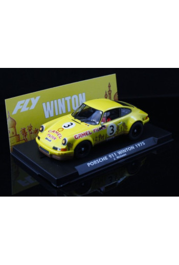 Porsche 911 Winton Camel Slot Car Fly A2086
