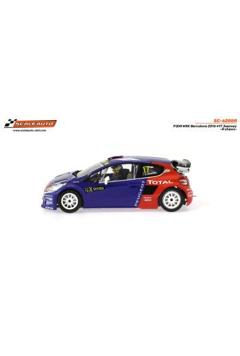 Peugeot 208 WRX Barcelona 2016 Jeanney - Scaleauto Slot Maxi