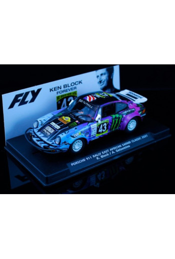 Porsche 911 Safari 2021 Ken Block Slot Car Fly