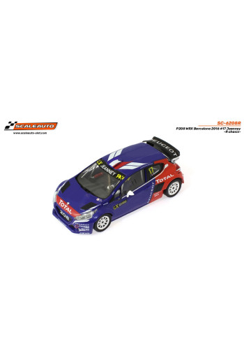 Peugeot 208 WRX Barcelona 2016 Jeanney - Scaleauto Slot Maxi