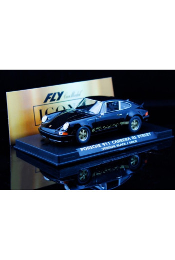 Fly Porsche 911 Negro y Oro - Modelo de Slot 1/32 | Slot Maxi