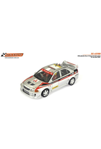 Mitsubishi Evo V Cup Gris R-Version - Scaleauto Slot Maxi