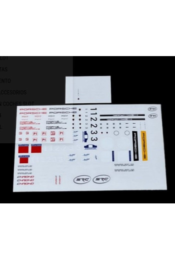 Porsche 919 LMP1 kit Chrono en blanco SRC Slot Maxi