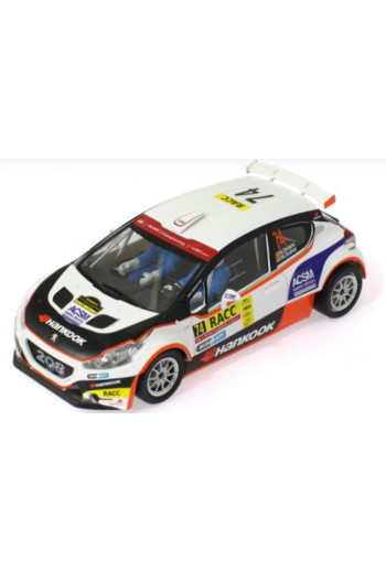 Peugeot 208 Rally RACC Cataluña 2015 n74 Solans Scaleauto | Slot rally España