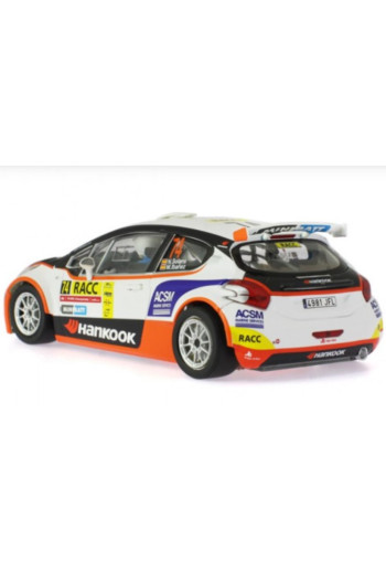 Peugeot 208 Rally RACC Cataluña 2015 n74 Solans Scaleauto | Slot rally España