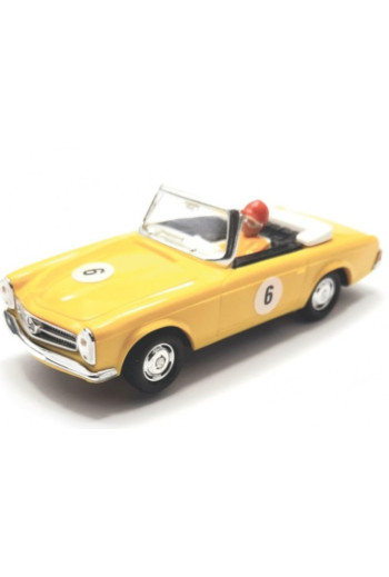 Mercedes 250 SL Sport amarillo replica Exin Mex Slot 70 | Slot Maxi | Slot clásico exclusivo