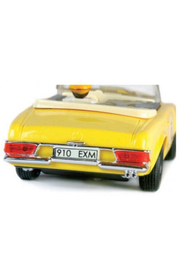 Mercedes 250 SL Sport amarillo replica Exin Mex Slot 70 | Slot Maxi | Slot clásico exclusivo