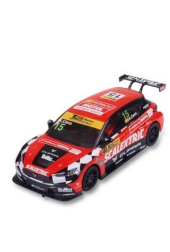 Cupra León competición Monlau Scalextric | Slot Maxi | Slot racing moderno