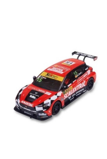 Cupra León competición Monlau Scalextric | Slot Maxi | Slot racing moderno