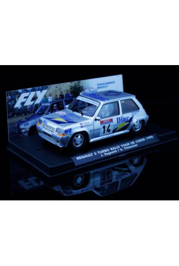 Renault 5 GT Turbo Tour de Corse 1990 Fly – SlotMaxi Rally Legend