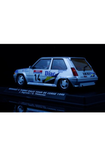 Renault 5 GT Turbo Tour de Corse 1990 Fly – SlotMaxi Rally Legend