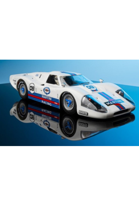 Ford MKIV Martini Blanco NSR – SlotMaxi White Classic