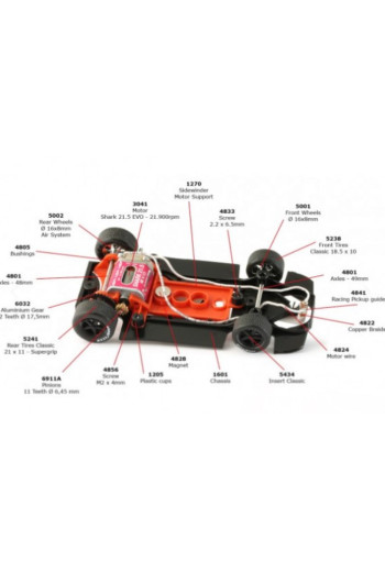 Porsche 908/03 Toblerone Targa Florio n1 NSR – SlotMaxi Chocolate Legend