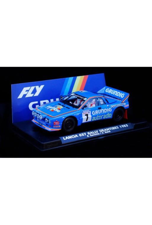 Lancia 037 Grundig Fly | Slot de rally histórico Lancia 037 Grundig Fly | Slot de rally histórico