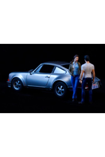 Porsche 911S Top Gun Fly – SlotMaxi Edición 2 Figuras Limitada