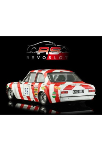 Ford Escort Mk1 n29 White-Red Castrol Revoslot – SlotMaxi Racing Edition