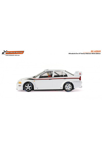 Mitsubishi Evo VI Tommy Makinen White Edition Scaleauto | Slot coleccionista
