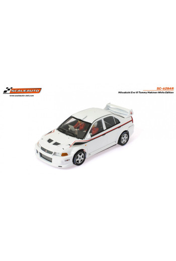 Mitsubishi Evo VI Tommy Makinen White Edition Scaleauto | Slot coleccionista