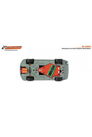 Mitsubishi Evo VI Tommy Makinen White Edition Scaleauto | Slot coleccionista