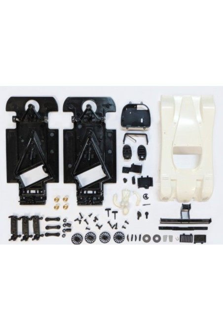Kit Carrocería Blanca y Chasis Reynard 2KQ Sloting Plus – SlotMaxi Reynard