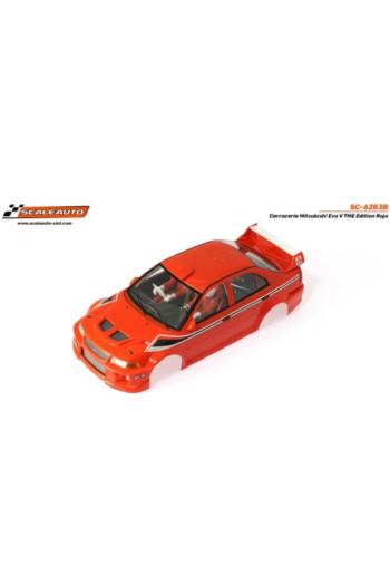 Mitsubishi Evo V TME Edition Rojo Scaleauto Carrocería – SlotMaxi Evo Rally