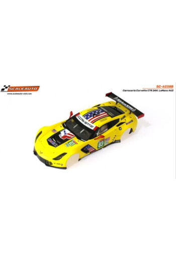 Corvette C7R 24H LeMans 2019 Scaleauto Carrocería – SlotMaxi Corvette Le Mans