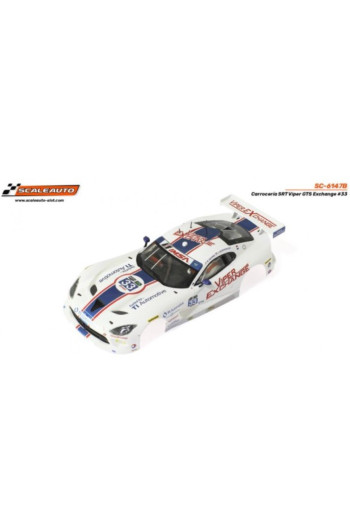 SRT Viper GTS Exchange n33 Scaleauto Carrocería – SlotMaxi Viper Muscle