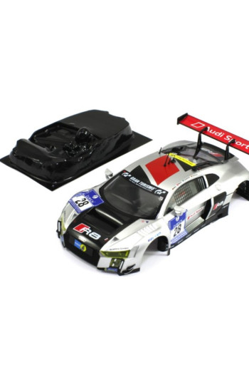 LMS GT3 24H Team WRT n28 + Lexan Scaleauto Carrocería – SlotMaxi GT3 Evolution