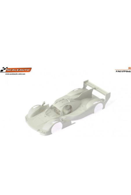 Porsche 963 GTP Scaleauto blanca Hypercar slot 1:32 - SlotMaxi