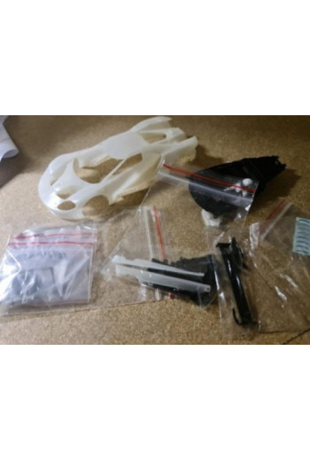 Ford GT Sideways kit blanca supercar slot 1:32 - SlotMaxi