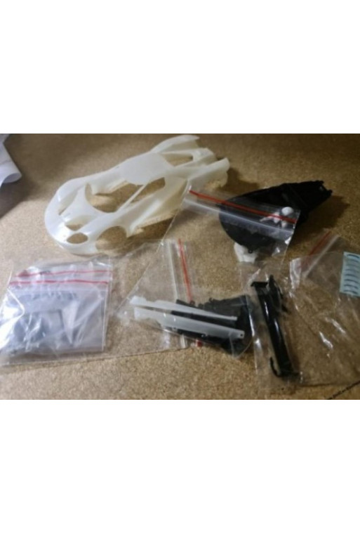 Ford GT Sideways kit blanca supercar slot 1:32 - SlotMaxi