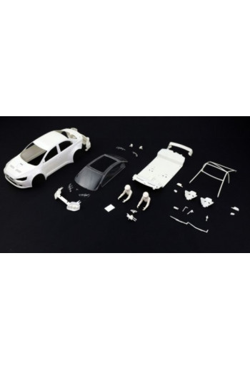 Mitsubishi Evo X Avant Slot blanca kit rally slot 1:32 - SlotMaxi