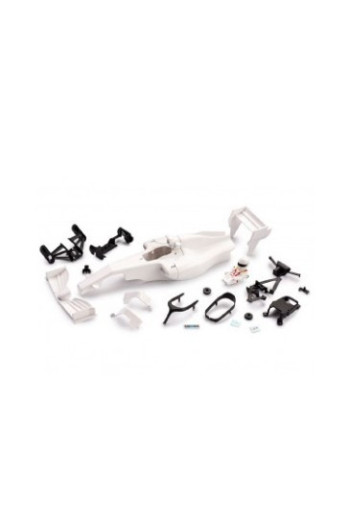 F1 Monoposto Policar blanca kit monoplaza slot 1:32 - SlotMaxi