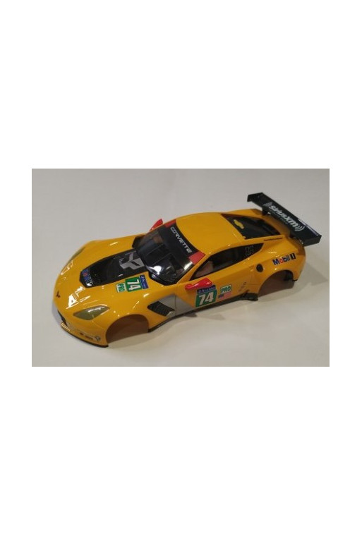 Carrocería Corvette C7R 24h LeMans 2014 n74 NSR Slot 1:32 Carrocería Corvette C7R 24h LeMans 2014 n74 NSR Slot 1:32