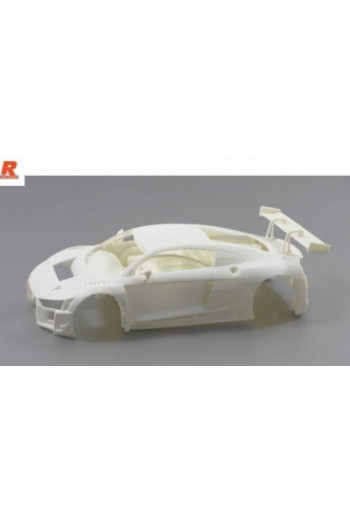 Carrocería Audi R8 LMS GT3 Scaleauto Kit Blanca Slot 1:32