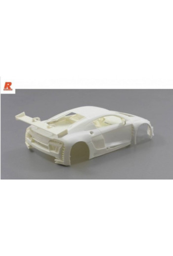 Carrocería Audi R8 LMS GT3 Scaleauto Kit Blanca Slot 1:32