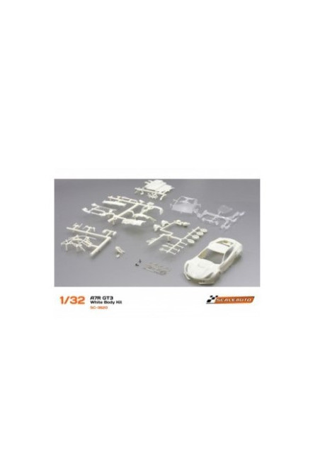 Carrocería Corvette C7R GT3 Scaleauto Kit Blanca Slot 1:32